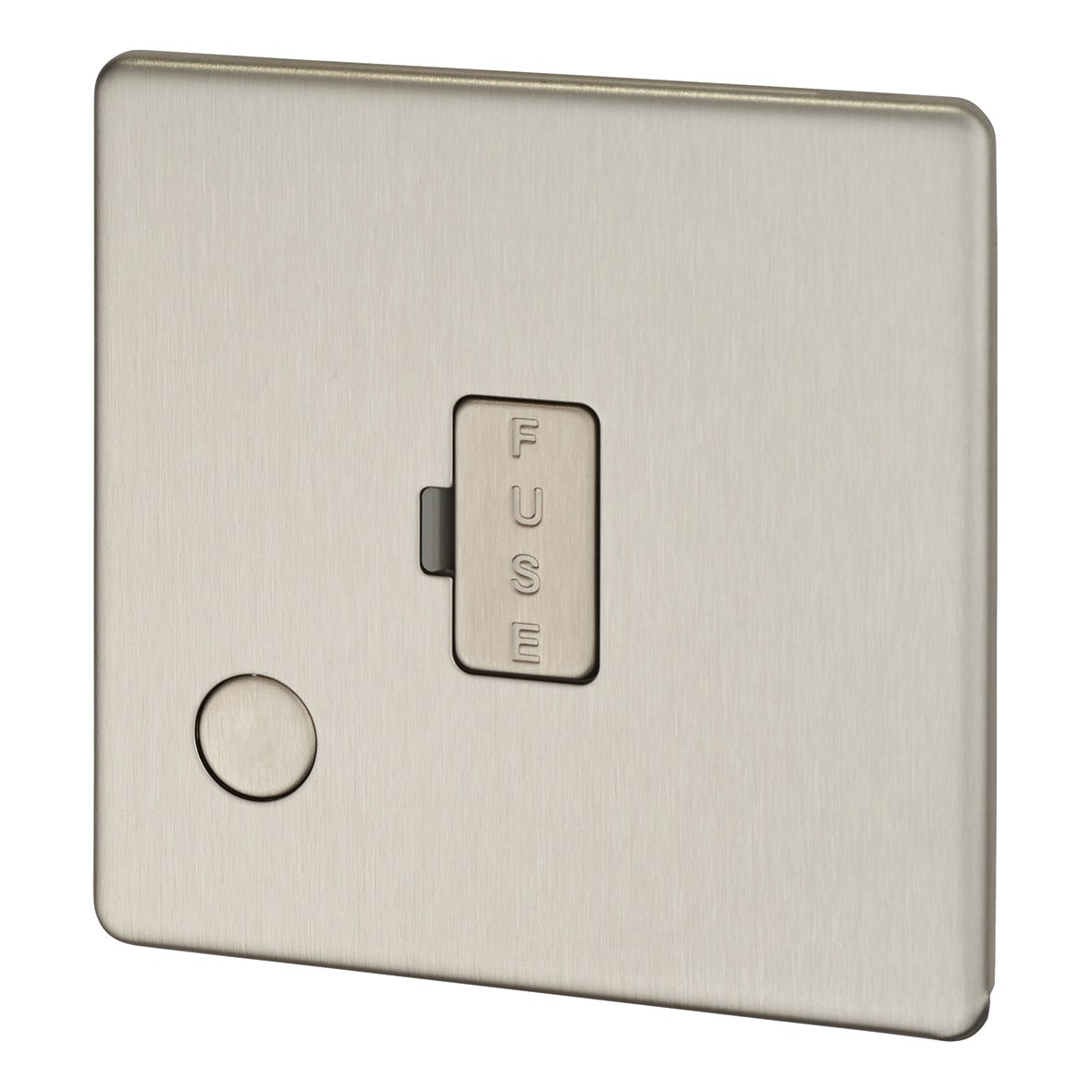 BG Screwless Flatplate 13A Fused Unswitched Connection Unit with Cable 830741