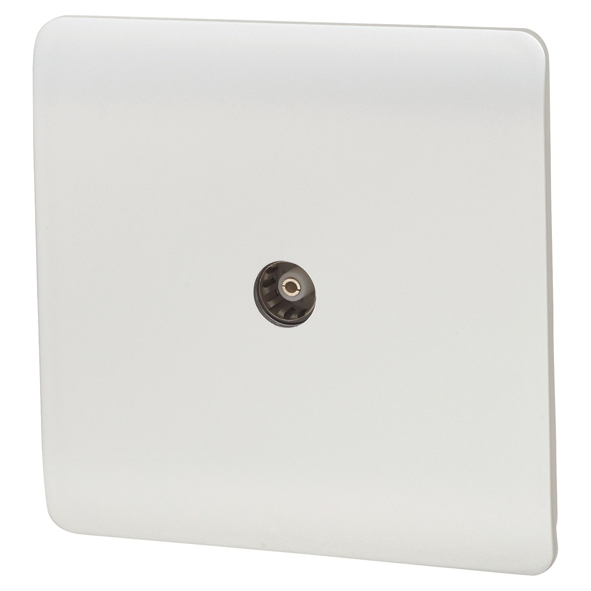 Trendi TV Co-axial Socket - Silver 830979