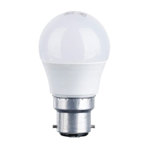 10x 4W BC LED Golf Ball Lamp - Warm White 837833