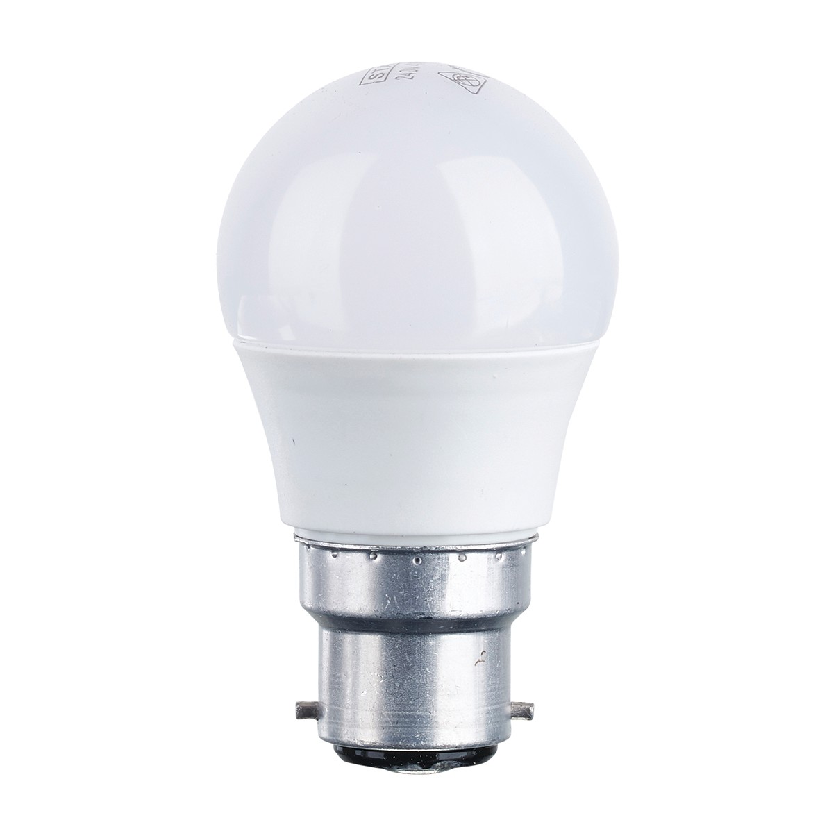 10x 4W BC LED Golf Ball Lamp - Warm White 837833