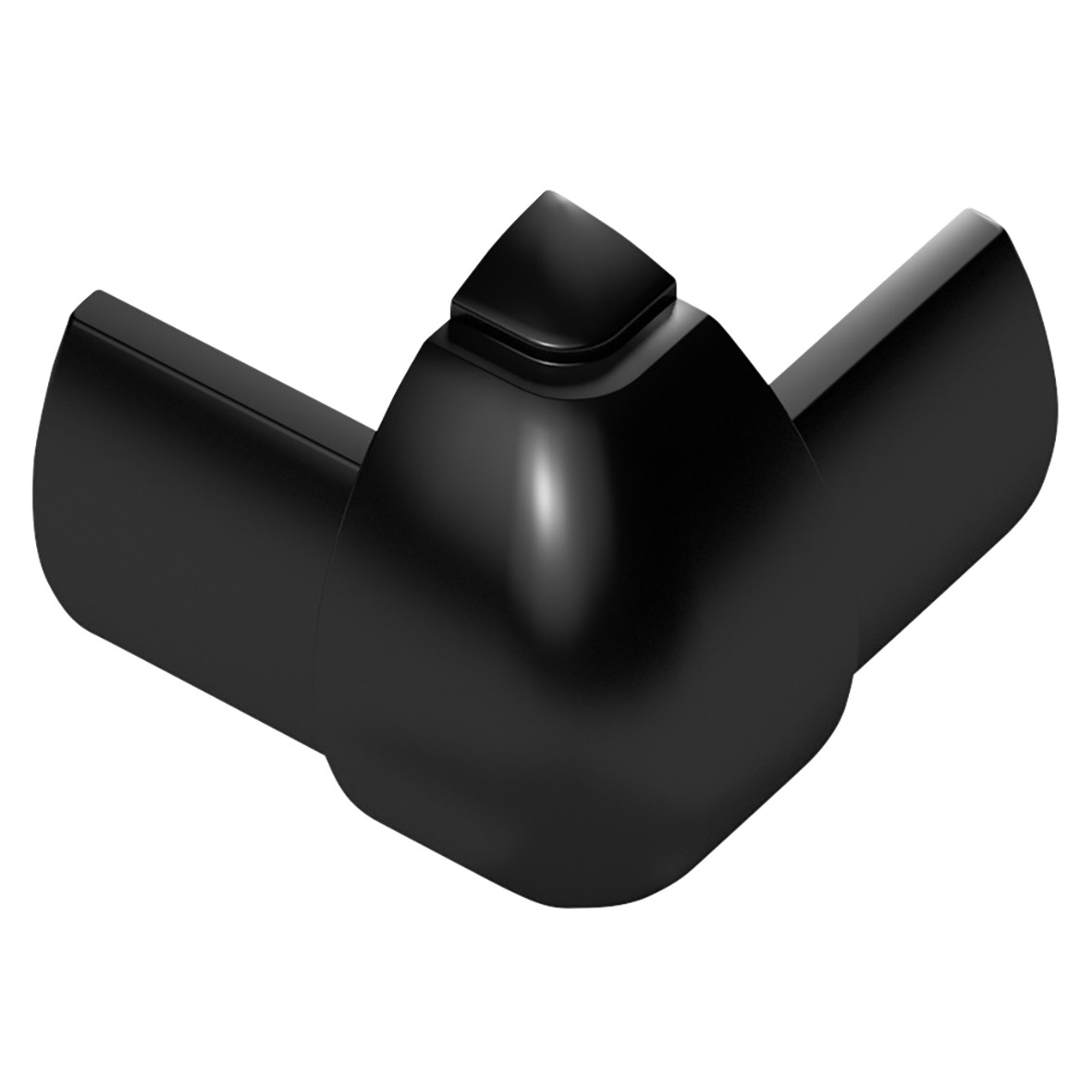 D-Line 1/2 Round Micro PVC Trunking External Bend - 16 x 8mm - Smooth-F 838155