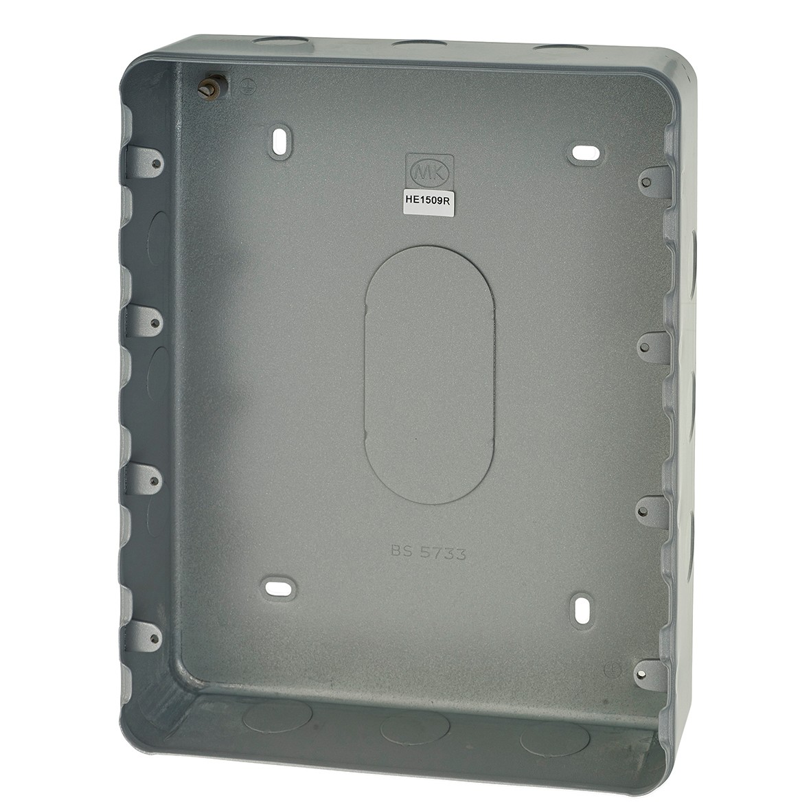 MK 24 Gang Grid Switch Surface Back Box - 38mm 838892