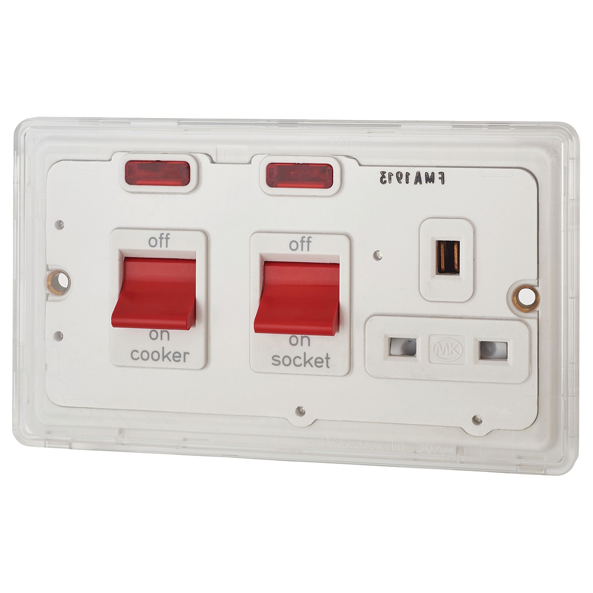 MK 45A Cooker Control Unit With Neon - White 840883