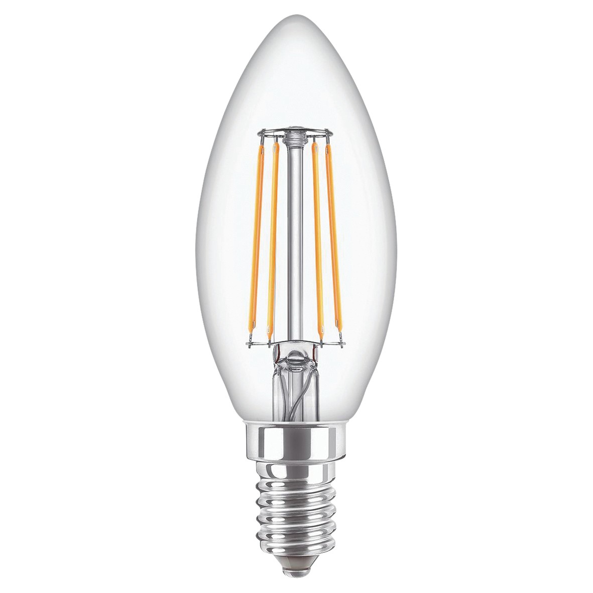 Philips CorePro 4.3W SES-E14 LED Filament Candle Lamp - 2700K Warm Whit 843032