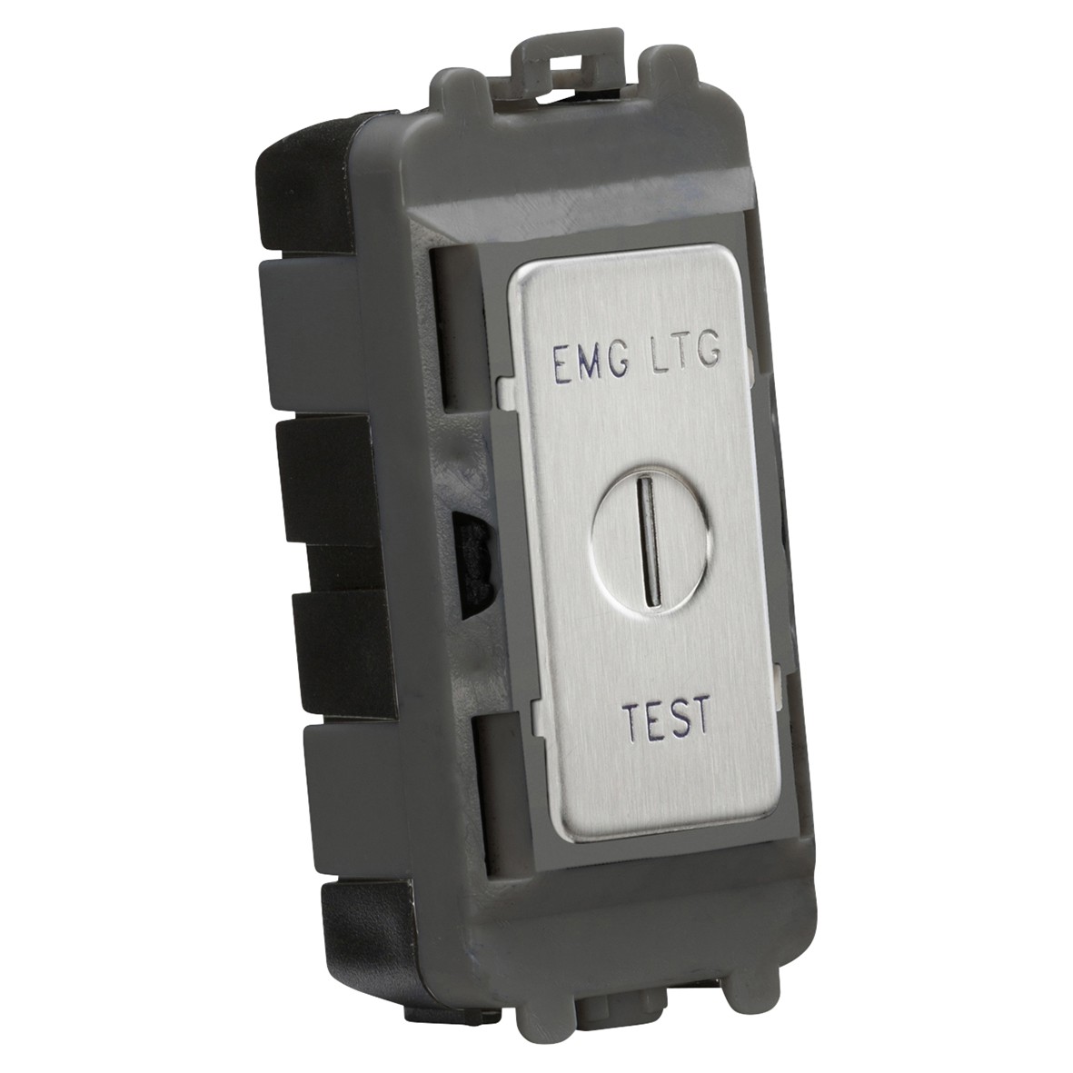 Knightsbridge 20AX 2 Way Single Pole Emergency Test Grid Key Switch - B 845512