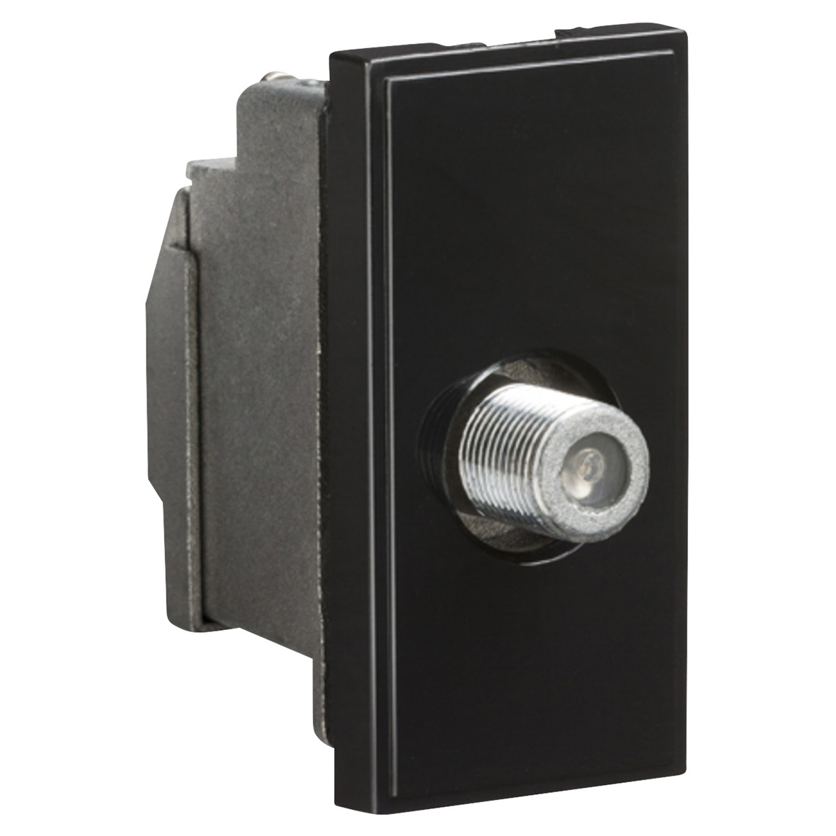 Knightsbridge Female F-Type Satellite Euro Module - Black 850141