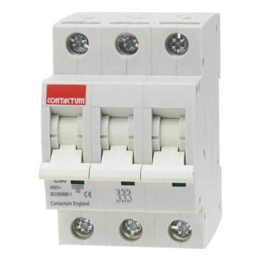 50A 10kA Type C TP MCB 851248