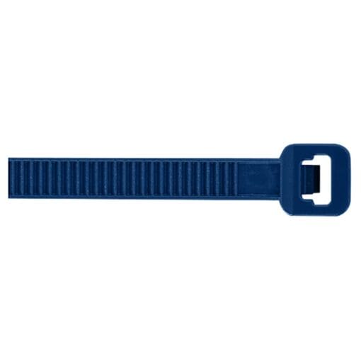 Unicrimp Metal Content Cable Ties 200 x 4.6mm Blue 852537