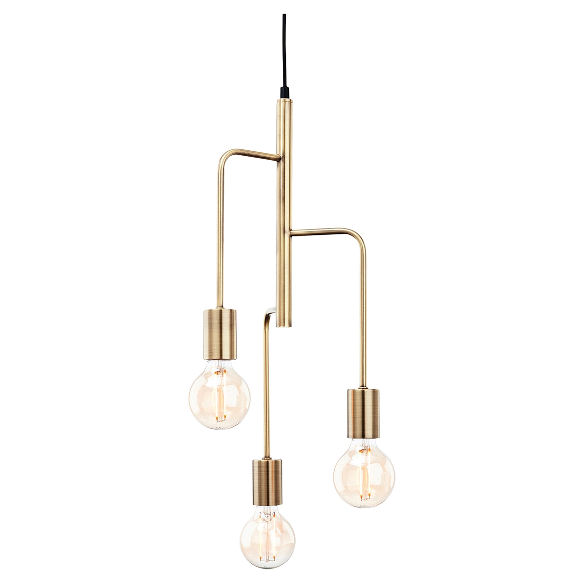 Altro Roxy 3 Light Ceiling Pendant - Antique Brass 856146