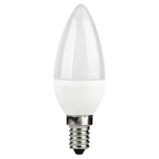 5x TCP Home 7.5W SES-E14 High Output LED Candle Lamp - 2700K Warm White 857750