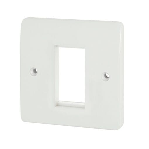5x MK 1 Gang Euro Module Plate - 1 Module 858081