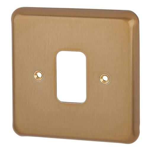 MK 1 Module Grid Front Plate - Satin Anodised 859510