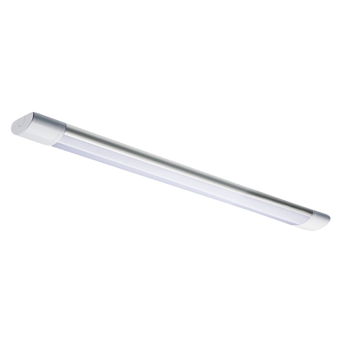 Integral LED Lightspan Slim II 40W LED Batten with Emergency & Micr 861802