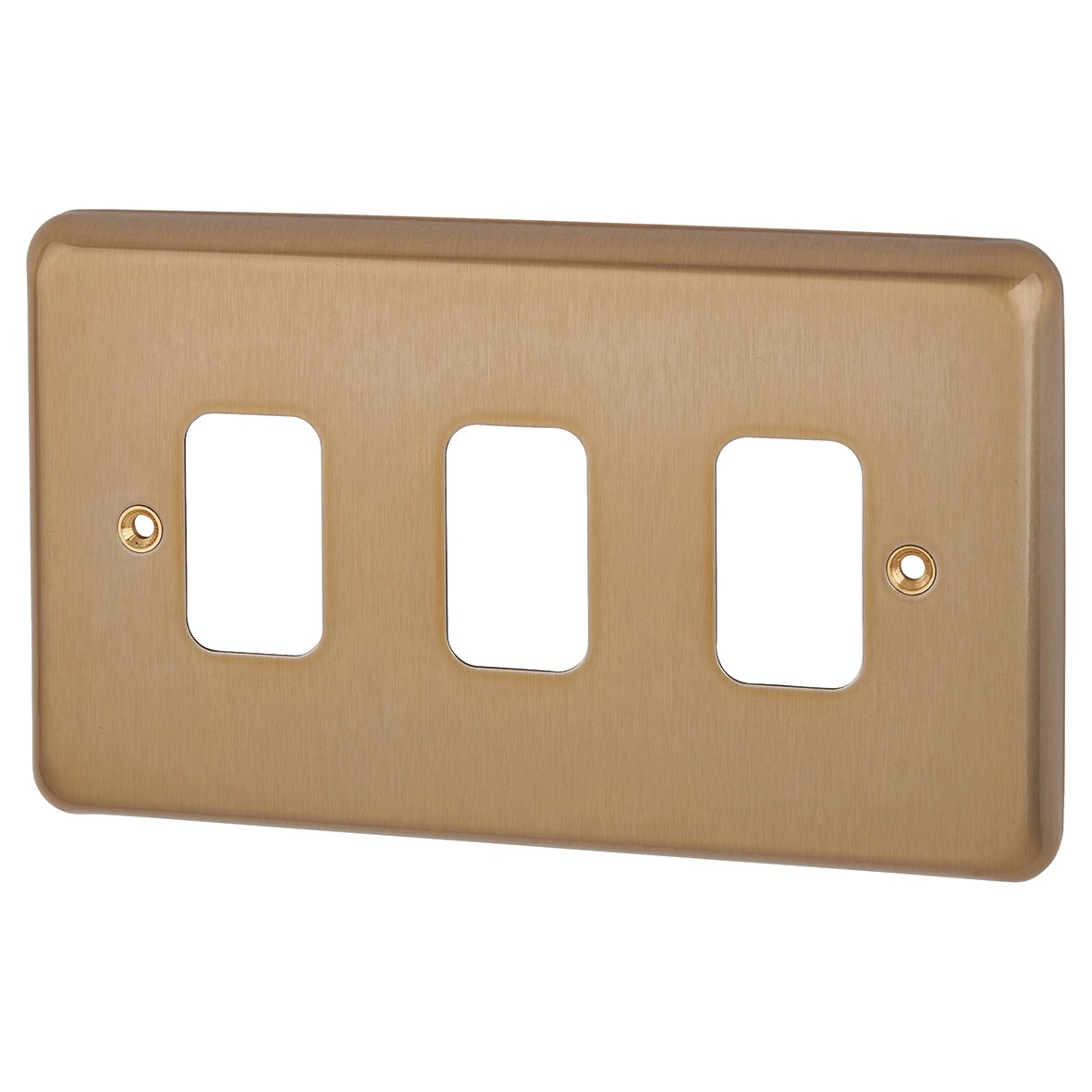 MK 3 Module Grid Front Plate - Satin Anodised 865043