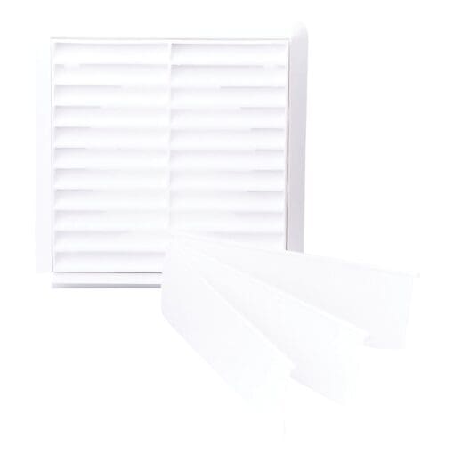 Rytons Louvred/Gravity Grille Bagged - White 867419