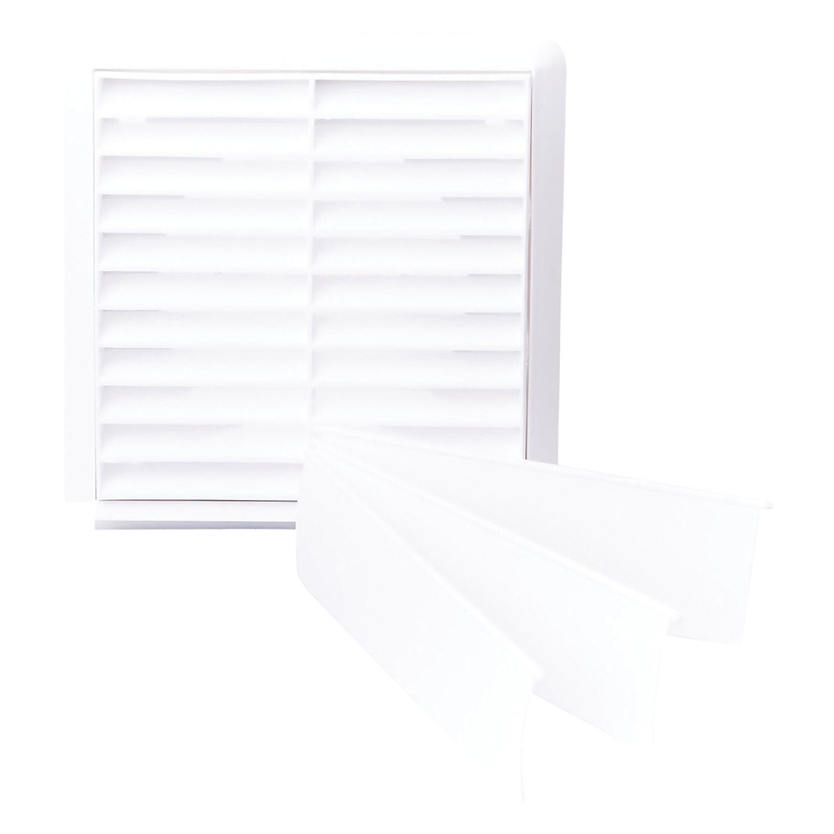 Rytons Louvred/Gravity Grille Bagged - White 867419