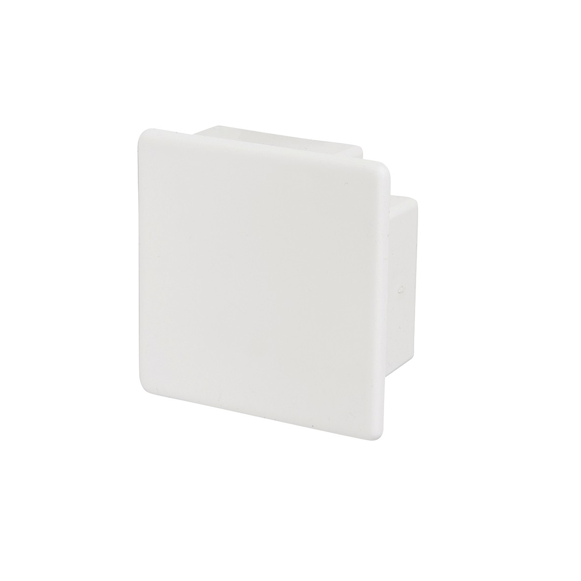 5x Maxi Trunking End Cap - 100 x 100mm - White 870192