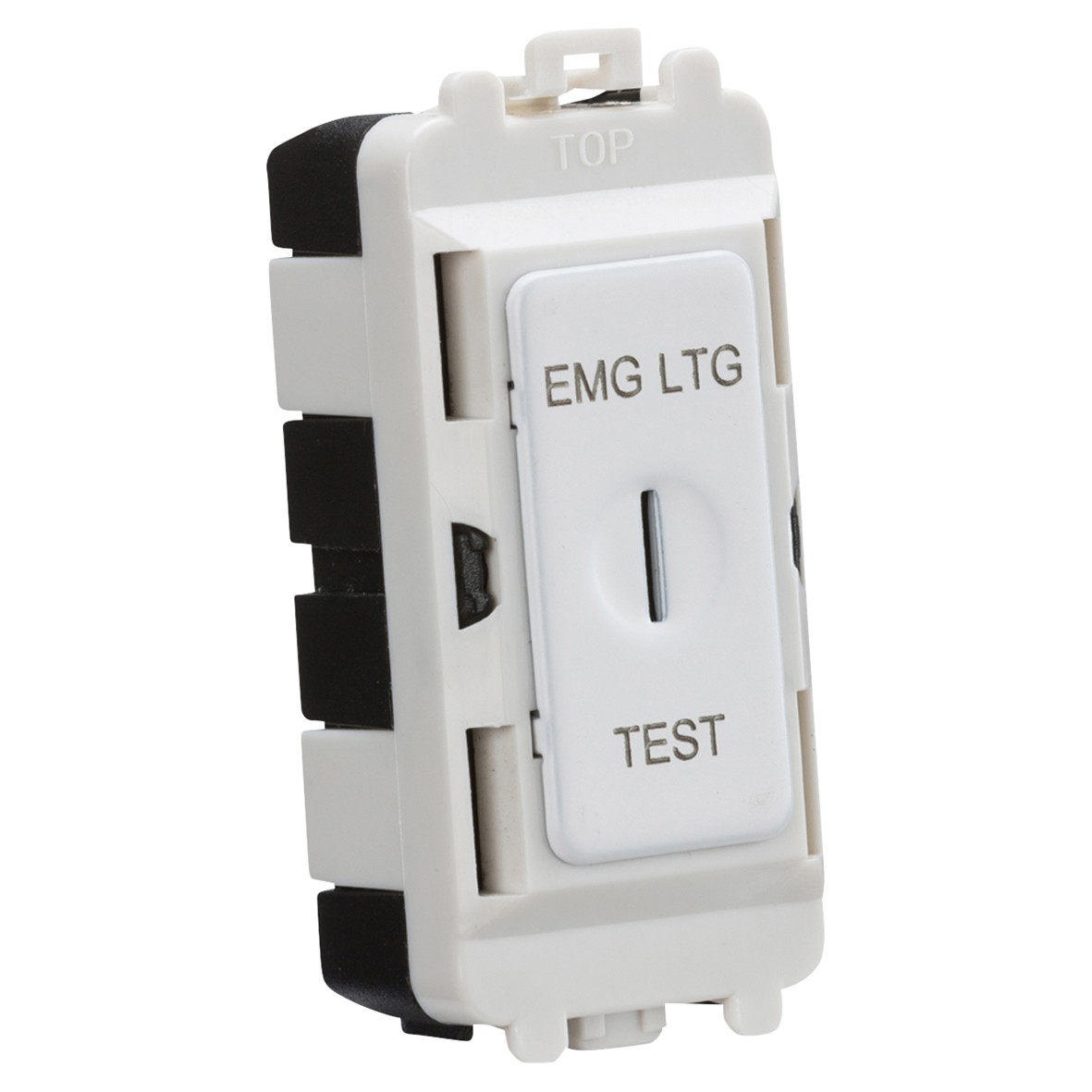 Knightsbridge 20AX 2 Way Single Pole Key Emergency Test Grid Switch - M 871167