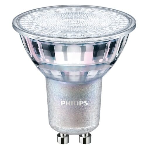 Philips Master 3.7W GU10 LED Dimmable Lamp 3000K - White 873039