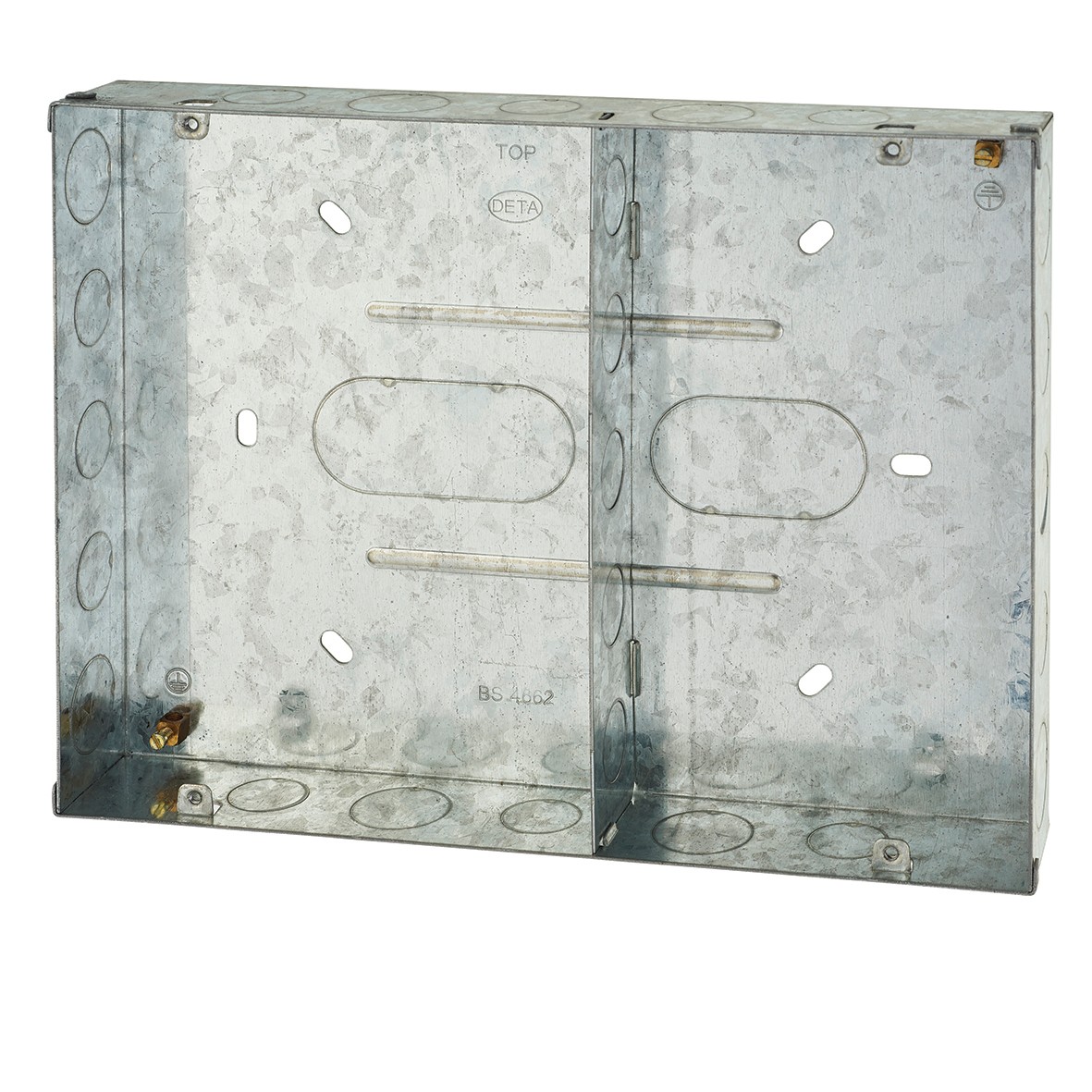 Flush Metal Lounge Plate Back Box 873663