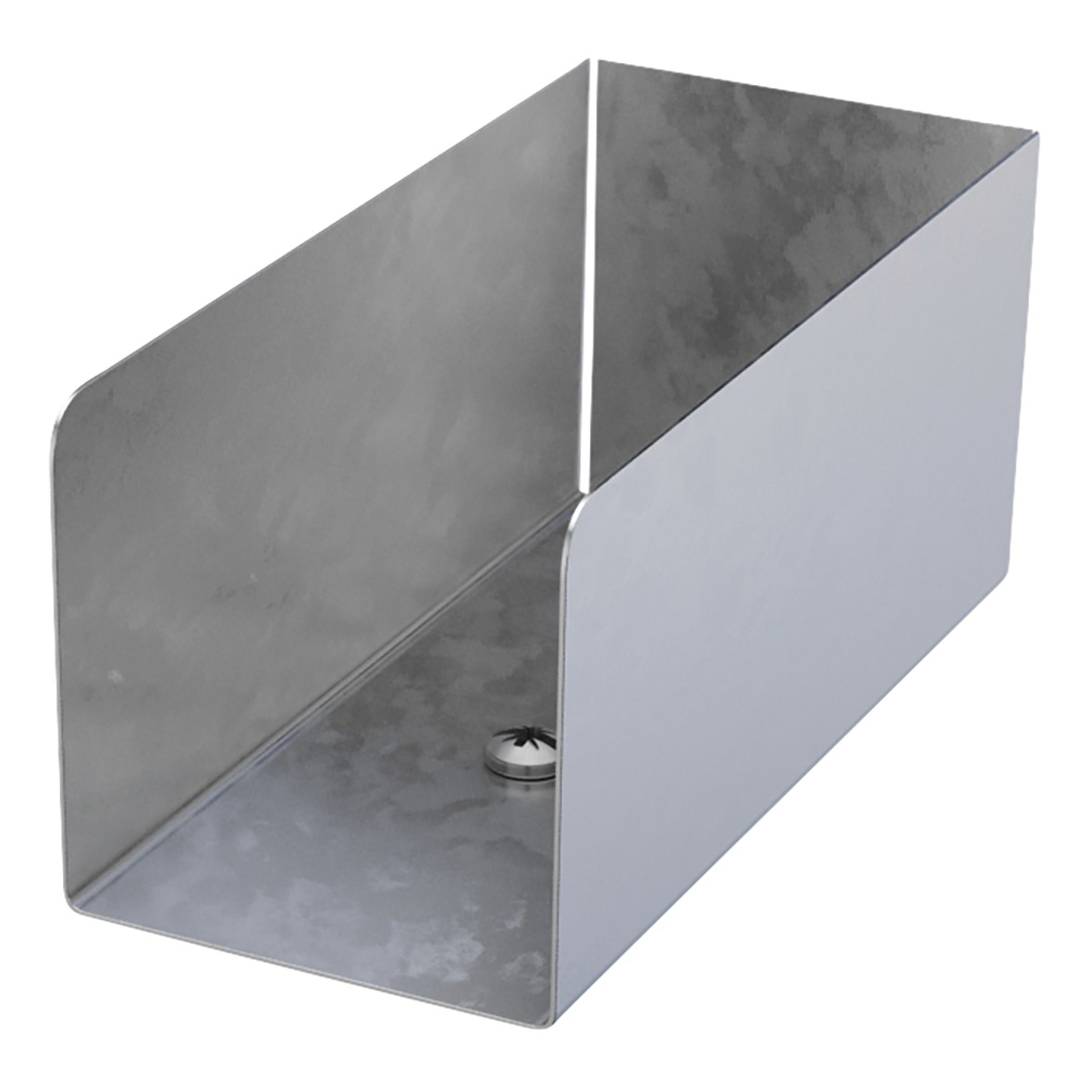 Trench Lighting Trunking Stop End - Pre-Galvanised 878041