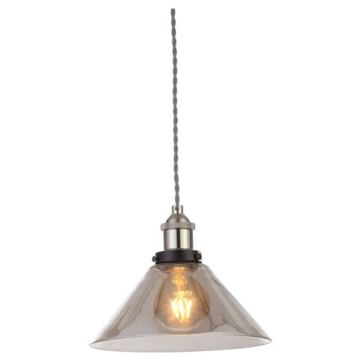 Forum Algol Coolie Glass Shade - Smoke 879519