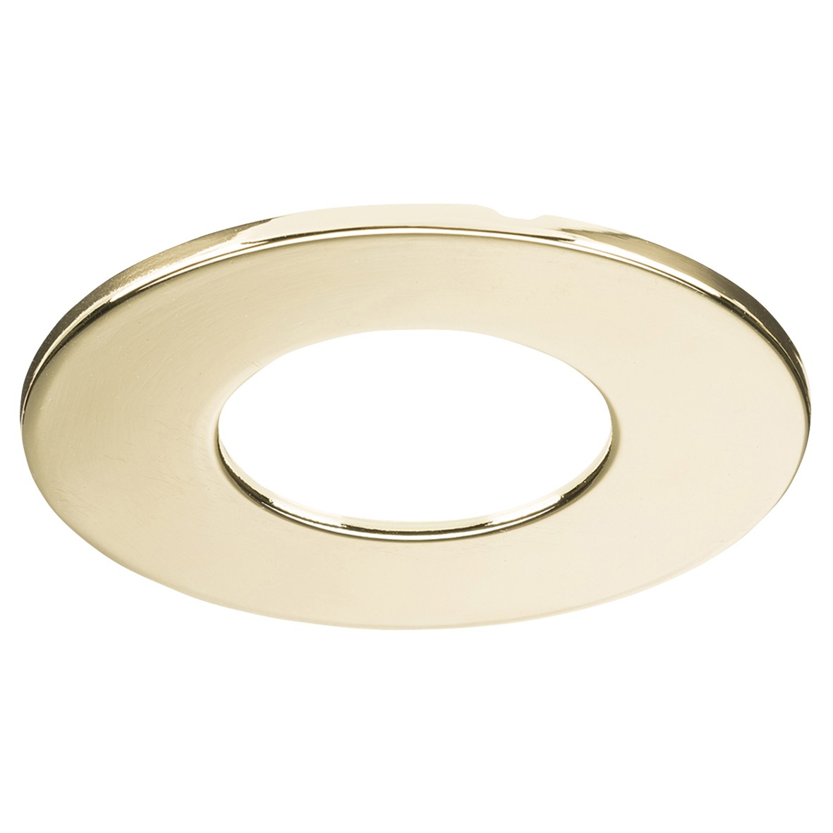 Knightsbridge SpektroLED Fixed Fire Rated Downlight Bezel - Polished Brass 879757