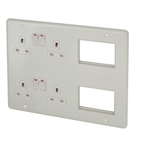 LOUNGE PLATE WHITE 882197