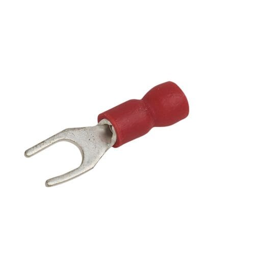 10x Crimp Insulated Ring - 3.5 - Red 884253