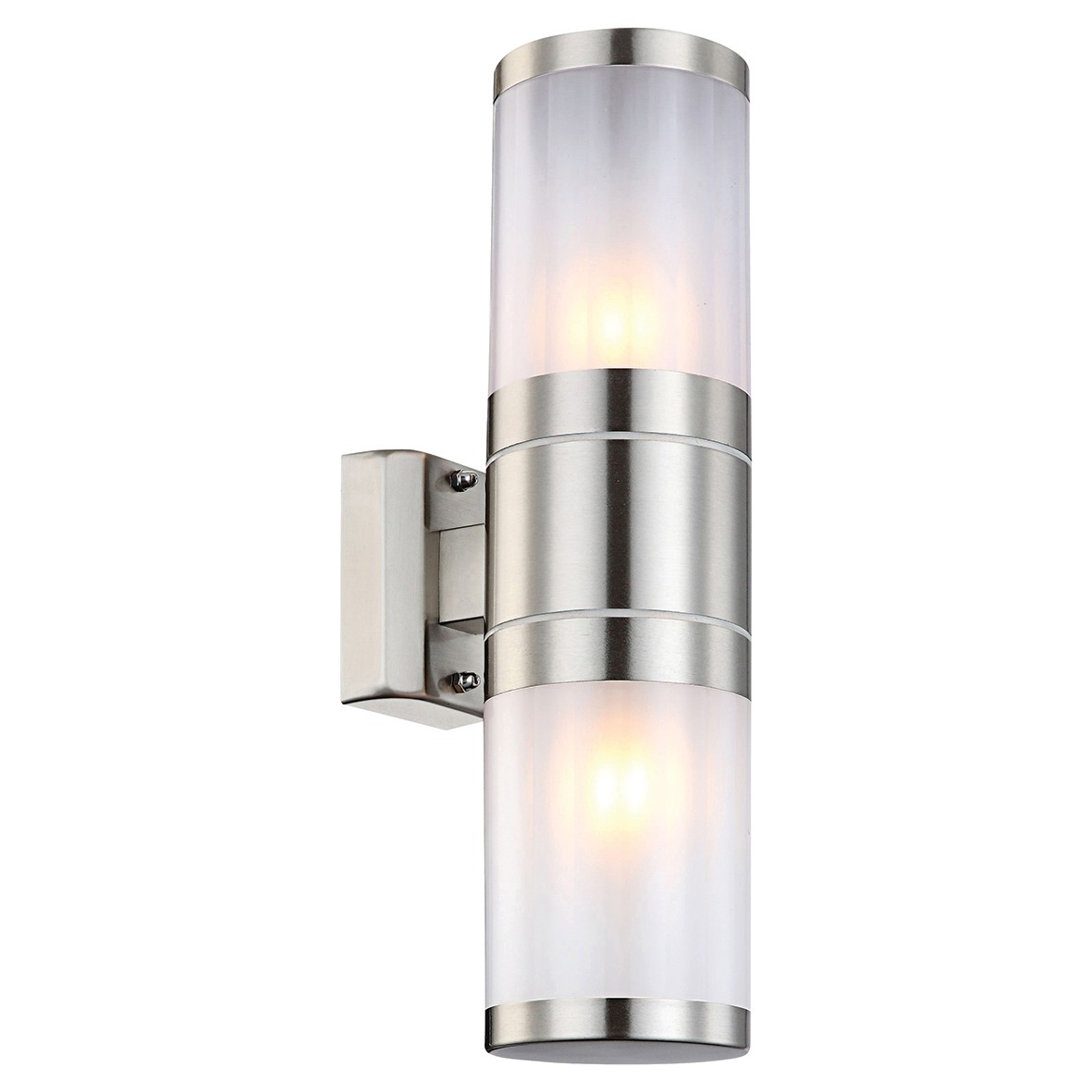 Globo Xeloo Up/Down Outdoor Light - Brushed Stainless Steel 886476