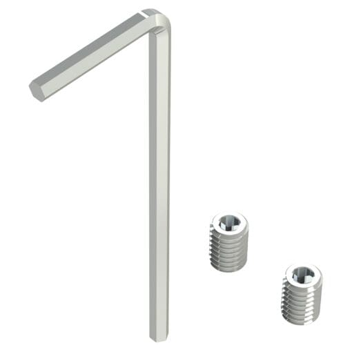 Metpro Conlok Steel Conduit Allen Key with 2 x Grub Screws 888707