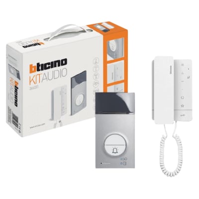 Legrand Bticino 1-Way Classe 100 Audio Door Entry Kit 890655