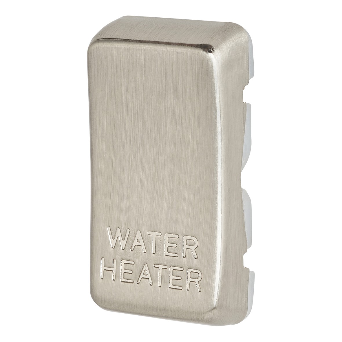 10x BG Printed Switch Module - Water Heater - Brushed Steel 891258