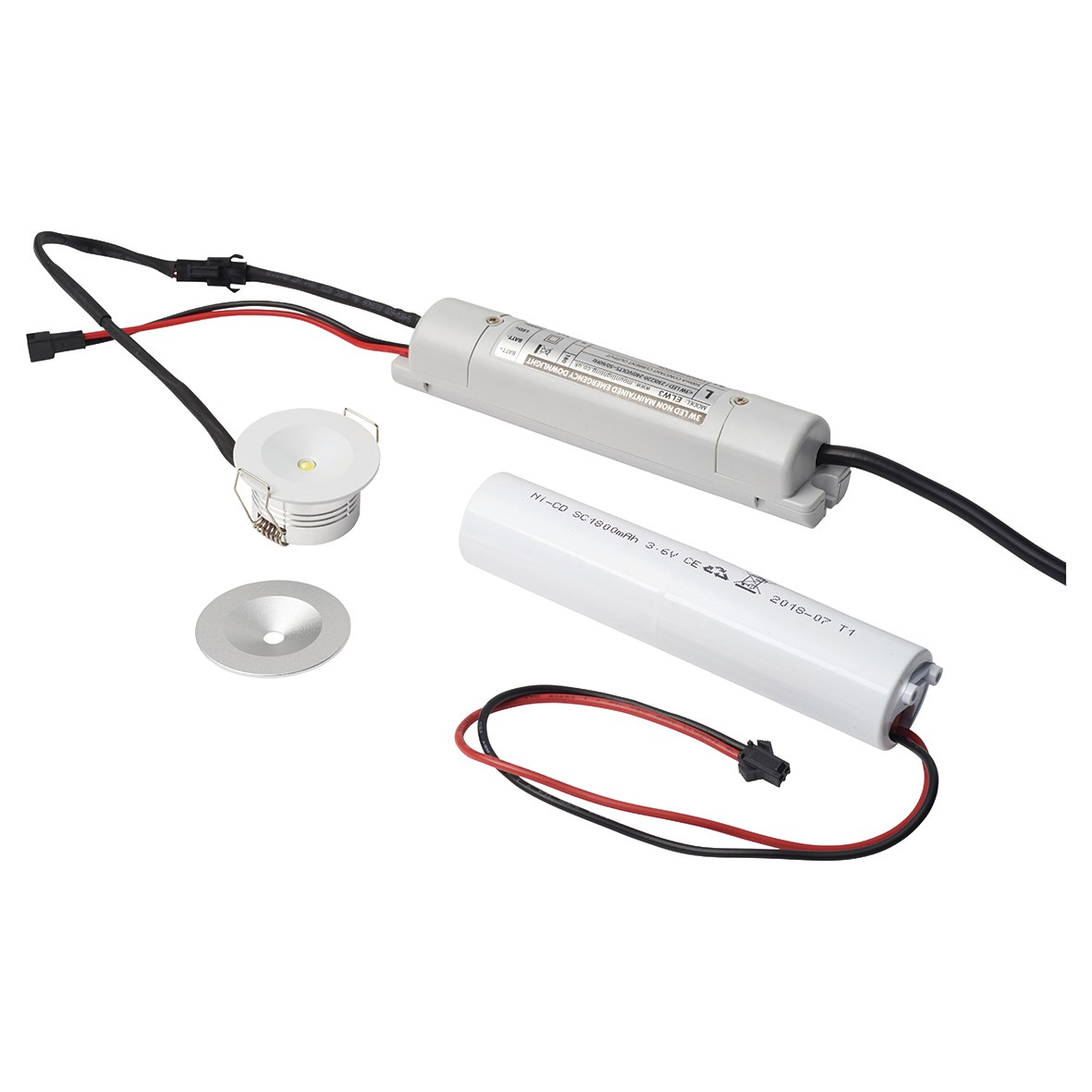 3W LED Non Maintained Emergency Mini Spotlight 891789