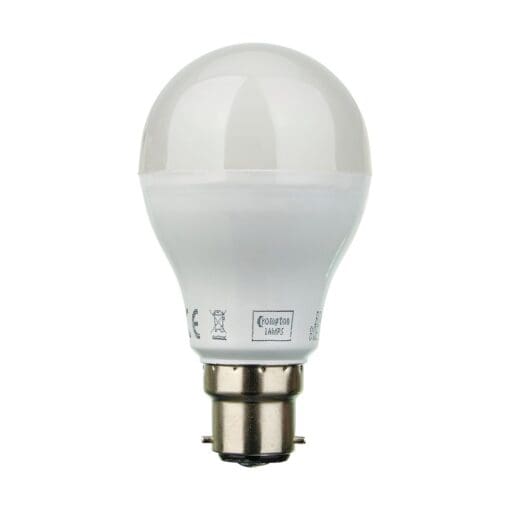 5x Crompton 8.5W BC LED GLS Lamp - Warm White 893182