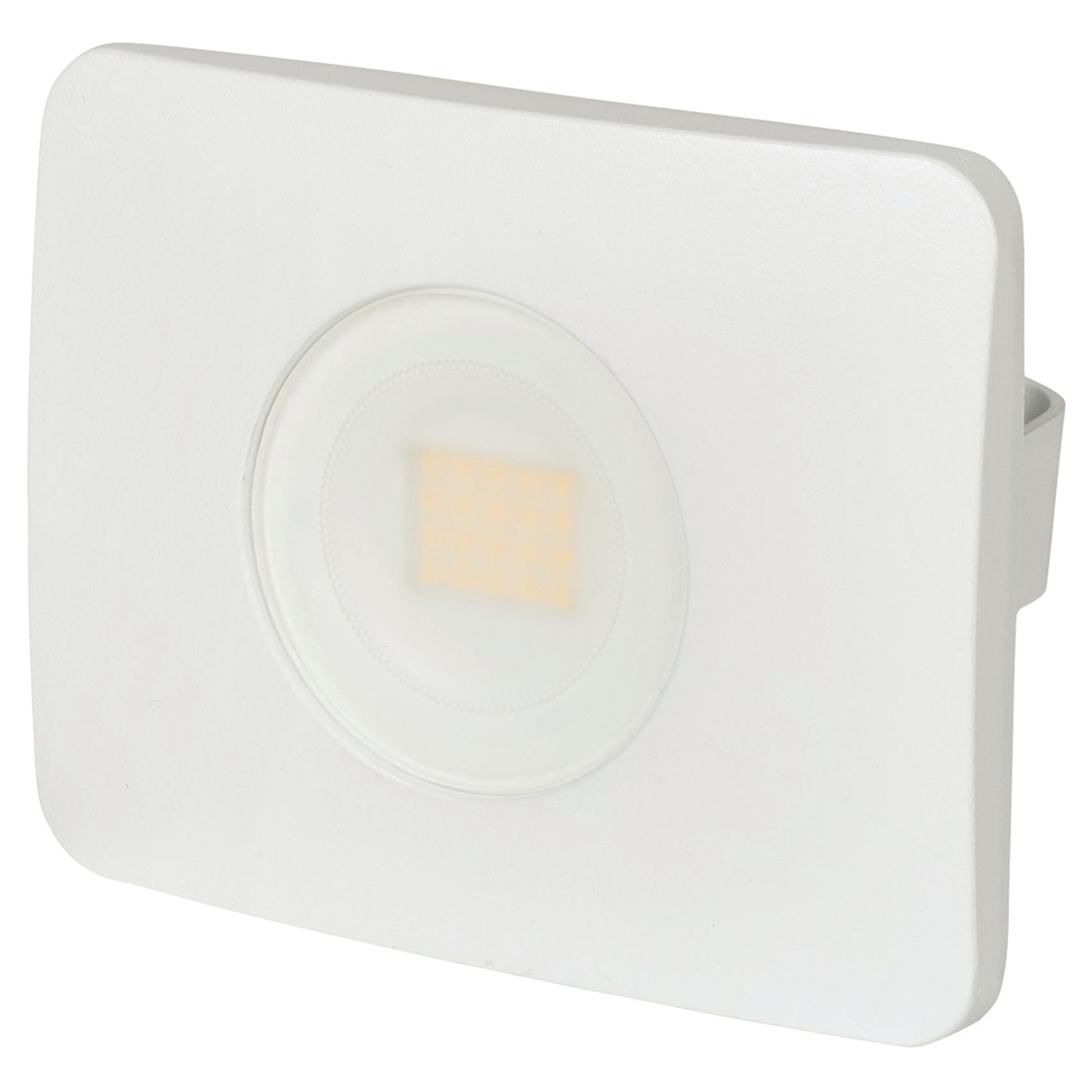 Integral LED 20W Compact-Tough Floodlight - 4000K - White - Frosted Len 896682