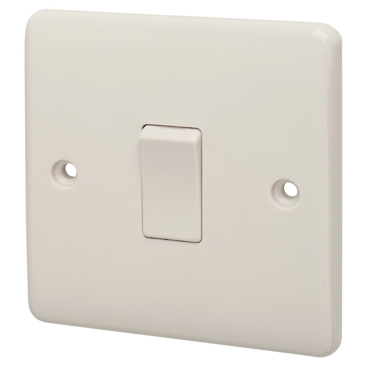 10x Eurolite Enhance 10A 1 Gang Intermediate Light Switch - White 898469