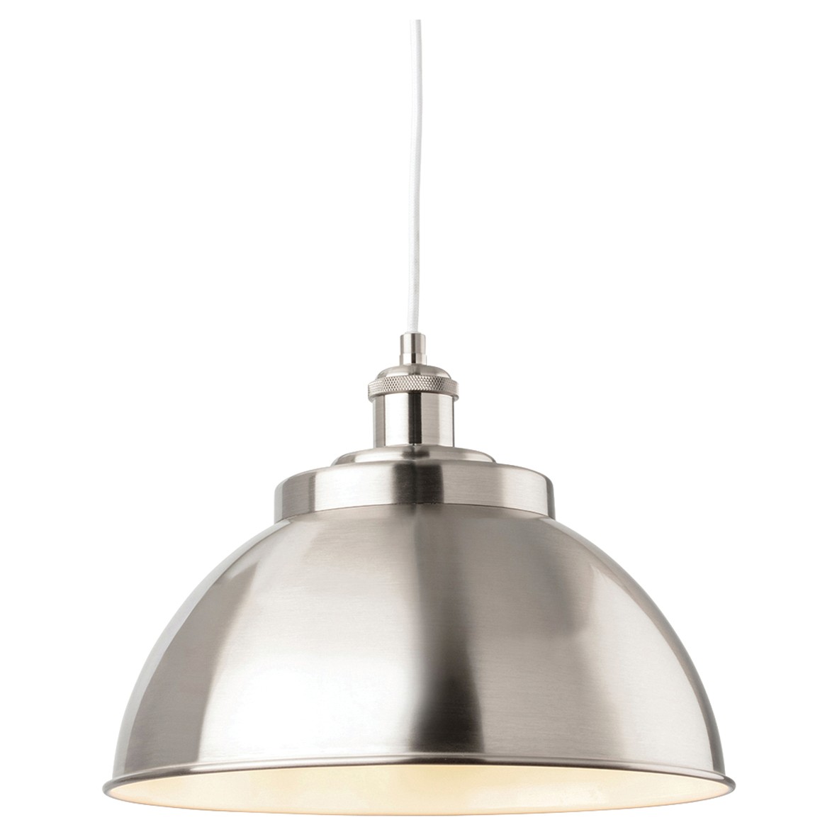 Altro Genoa Ceiling Light Pendant - Brushed Steel 899048