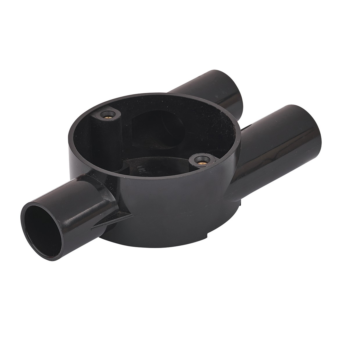 5x PVC Conduit Y Box - 20mm - Black 910524