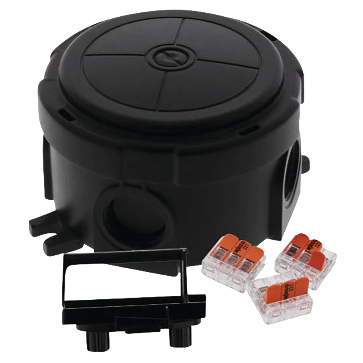 Wiska Combi 304 IP66/IP67 Weatherproof Circular Junction Box with Wago 915773