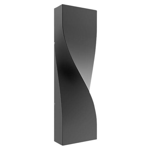 Ovia Twist 11W Up & Down Outdoor Wall Light - IP65 - 4000K Cool Whi 370750