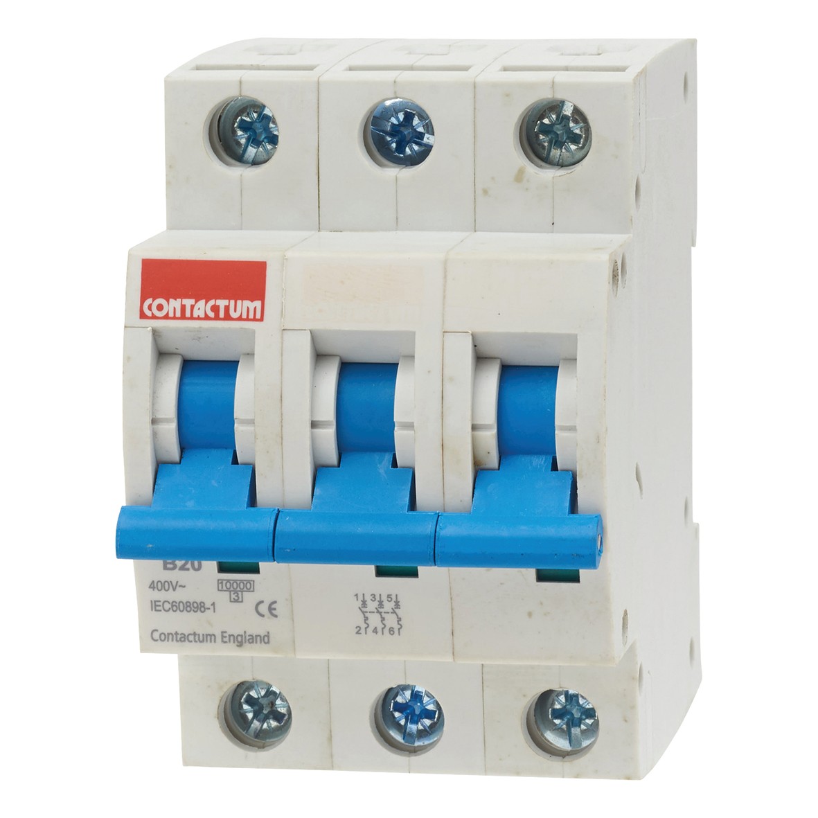 5x 20A 10kA Type B TP MCB 920425