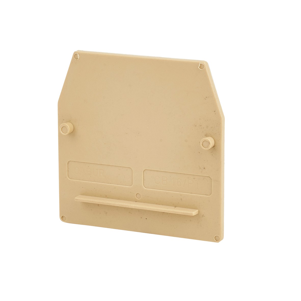 10x DIN rail end cap 16mm 927297