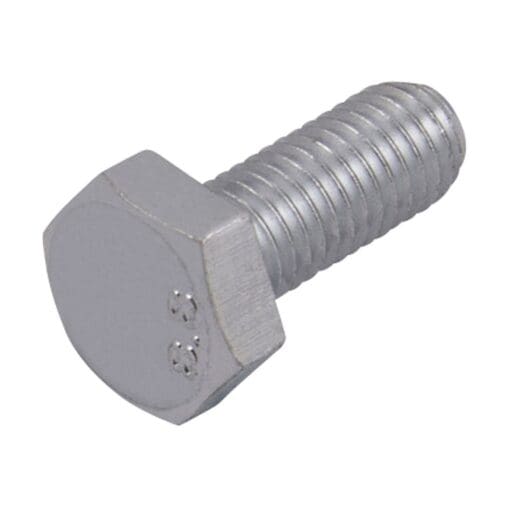 Unicrimp Hexagon Head Screw - M6 x 25mm - Bright Zinc Plated - Pack 100 928930