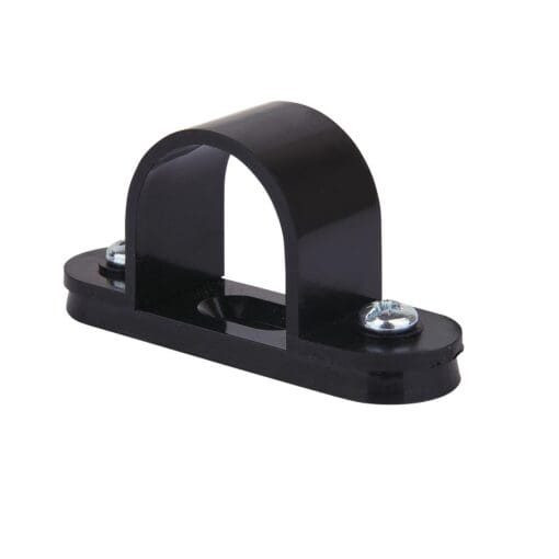 PVC Conduit Spacer Bar Saddles - 25mm - Black 930952