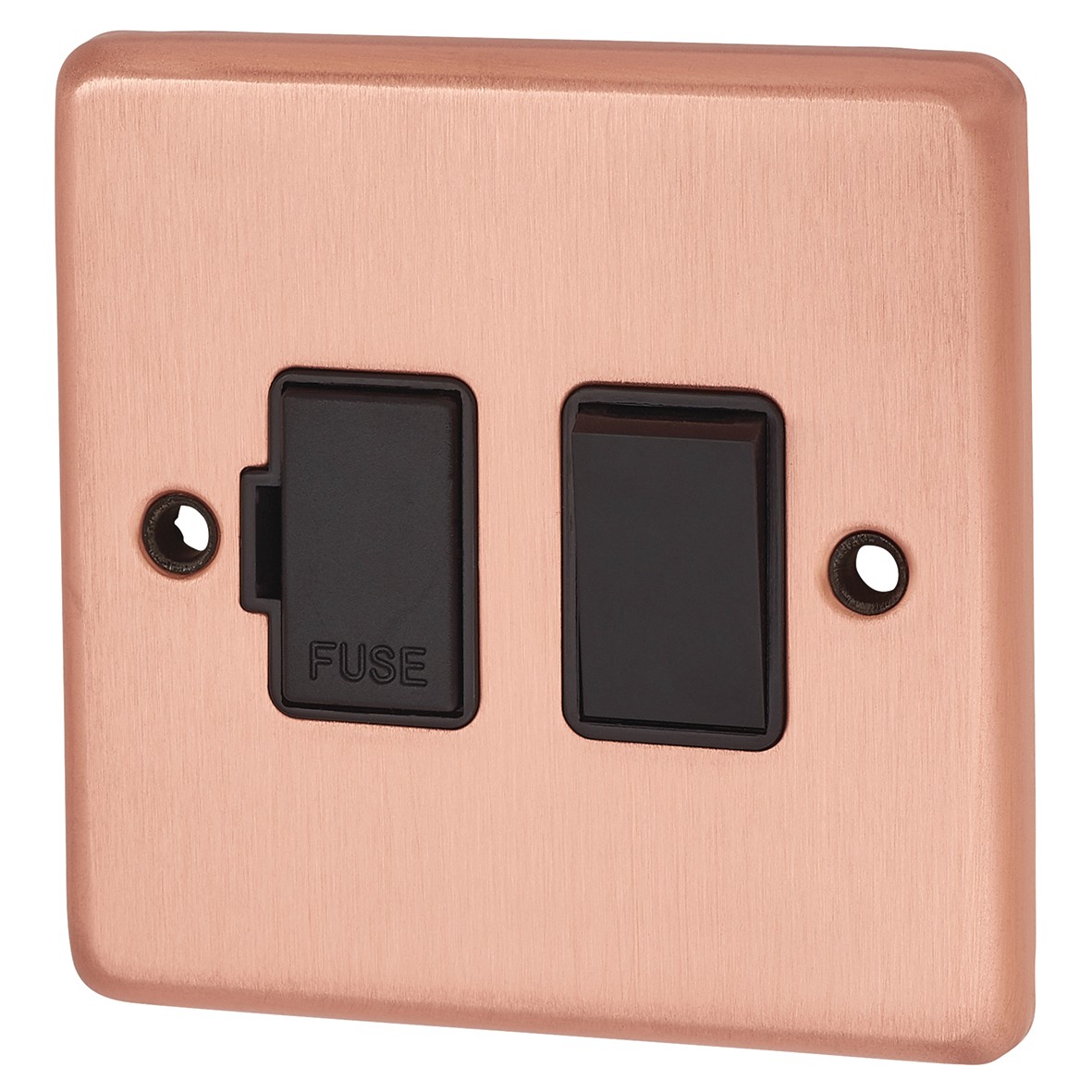 G&H Brassware Switched Fused Spur - Brushed Copper 931520