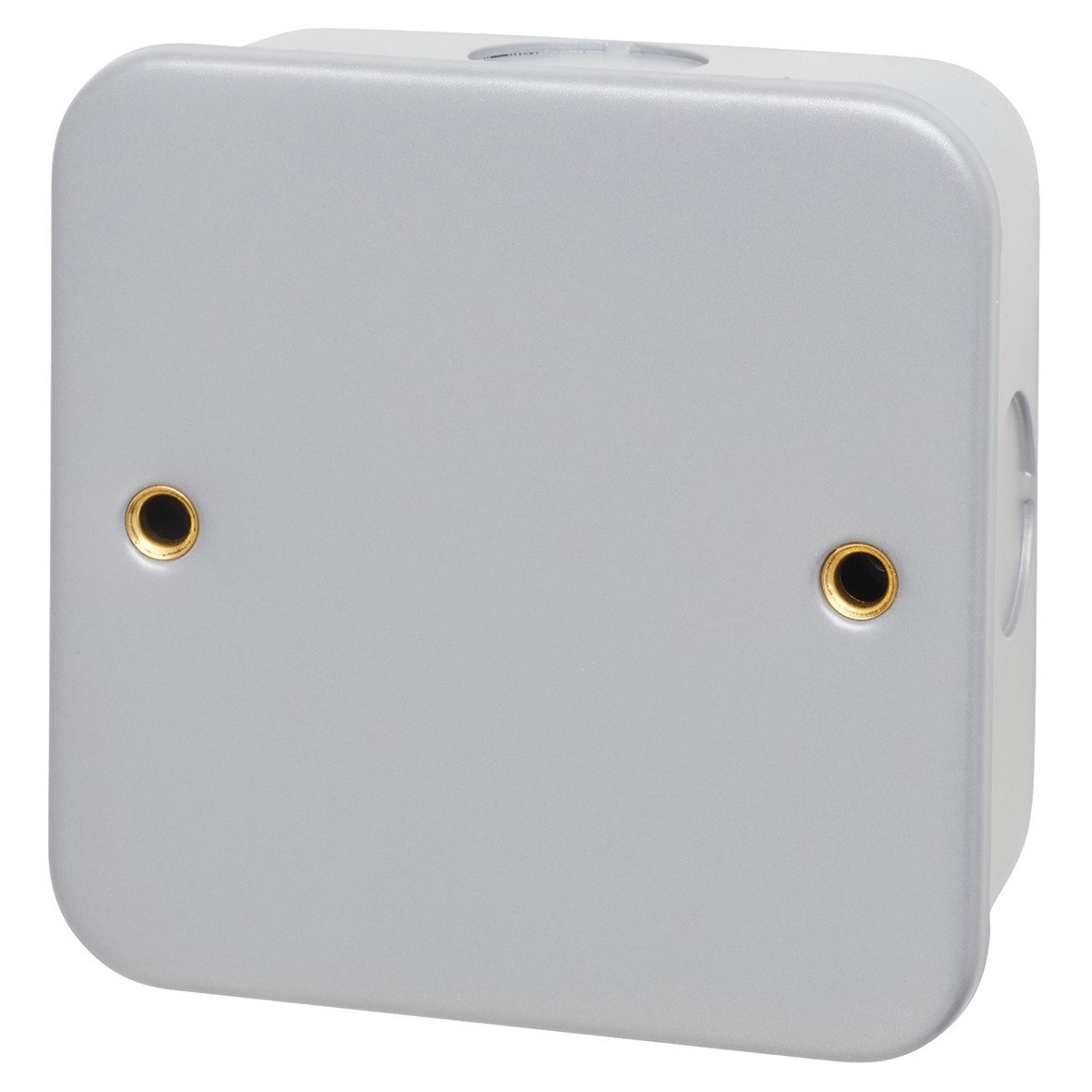 Hamilton Metalclad Single Blank Plate with Back Box 933175