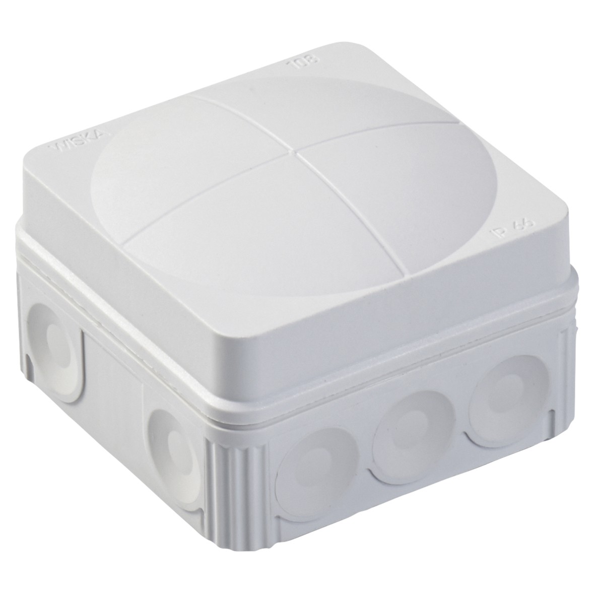 5x Wiska Combi 108 Waterproof IP66 Adaptable Junct Box - 76 x 76 x 51mm 937740