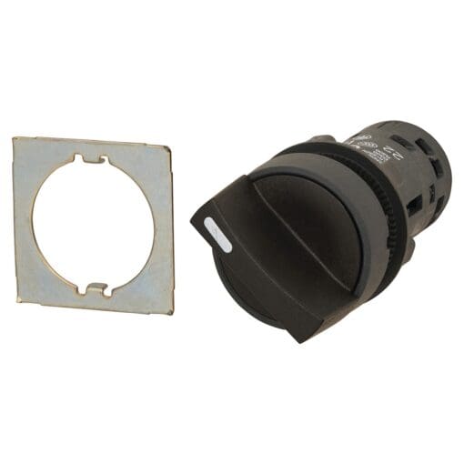 Schneider Harmony XB7 Standard Handle Selector Switch 1 NO + 1NC - Bla 940056