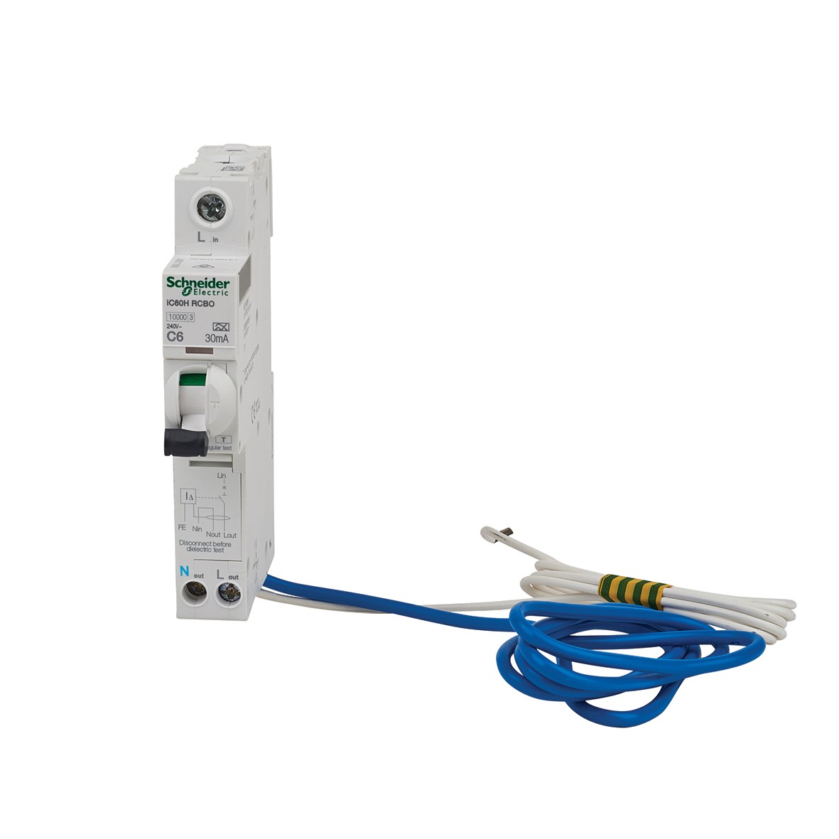 Schneider Merlin Gerin 6A Single Pole Type C RCBO 941220